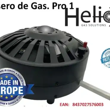 Brasero de gas heliox