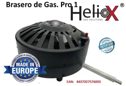 Brasero De Gas Heliox Pro 1 3 Brasero De Gas Heliox