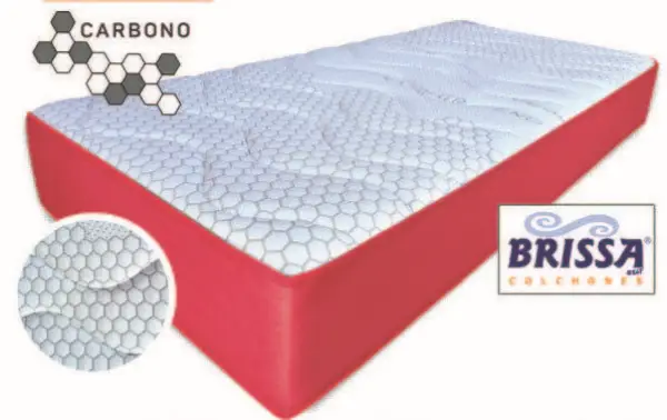 Colchón Viscocarbono Brissa 1 Colchón Viscocarbono Brissa