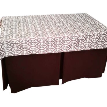 Falda Mesa Camilla Oslo 2 Conjunto Mesa Camilla Pintada