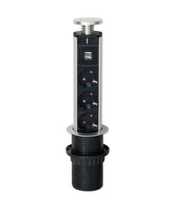 Enchufe encimera cocina Vertical con USB