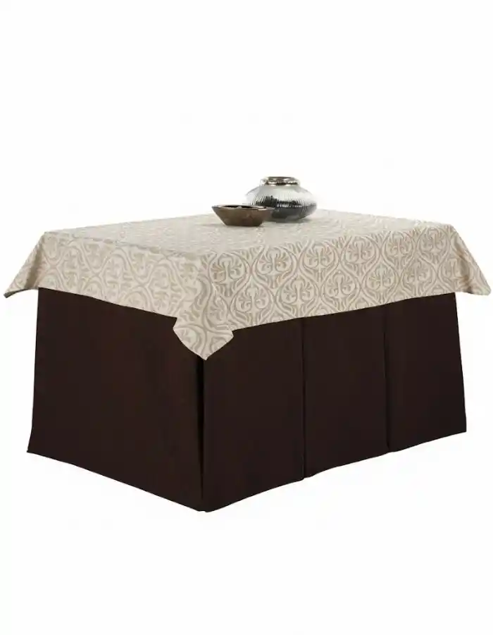 Falda Mesa Camilla Eco 6 Falda Mesa Camilla Eco Chocolate