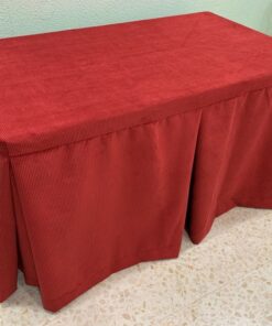 Falda Mesa Camilla Rectangular Pana - Imagen 4