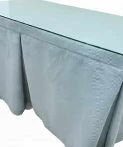 Mesa Camilla Rectangular Pana(Mesa+Tarima+ Falda+Cristal)