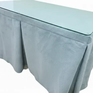 Falda Mesa Camilla Rectangular Pana