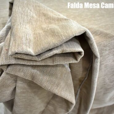 Falda Camilla Rectangular Beige Noruega 16