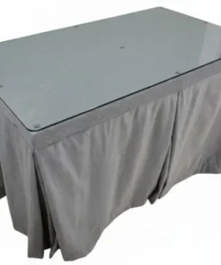 Falda camilla rectangular perla noruega