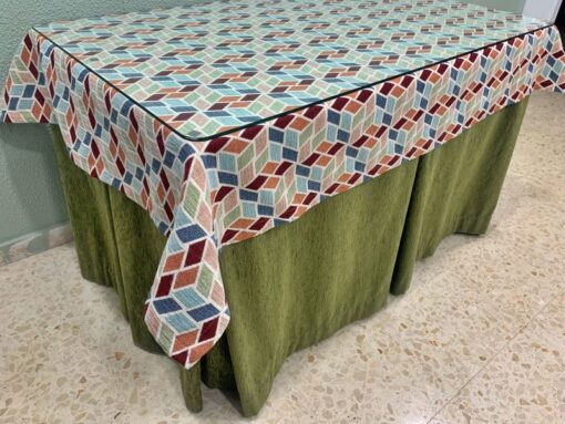 Mesa Camilla Rectangular Completa Francia (Mesa+Tarima+ Falda+Cristal) 3 Mesa Camilla Rectangular Completa Francia (Mesa+Tarima+ Falda+Cristal) - Imagen 3