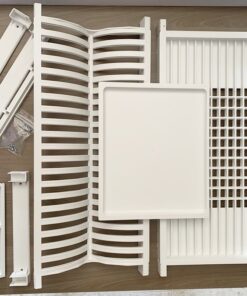 Juego escurreplatos PVC BLANCO