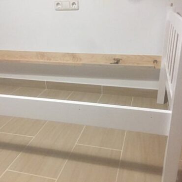 Litera De Madera Lacada Blanca (1)