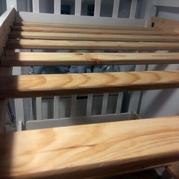 Litera De Madera Lacada Blanca (13)