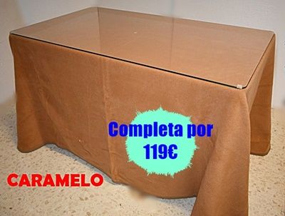 Pack Mesa de Camilla Rectangular Completa
