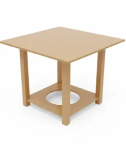 Mesa Camilla Cuadrada con Tarima