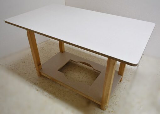 ¿Cómo Calcular La Medida Ideal Para Su Mesa De Camilla?.Mesa Camilla Rectangular
