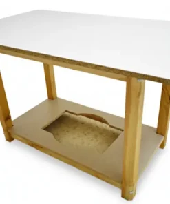 Mesa Camilla Rectangular con Tarima