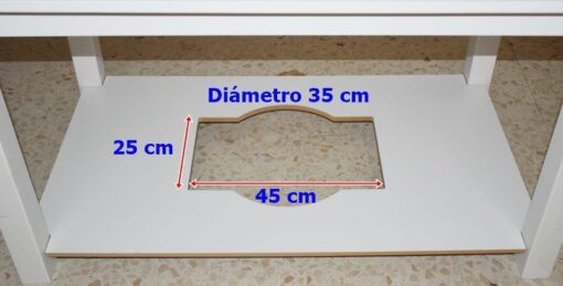 Mesa Camilla Rectangular Fija En Varios Colores Y Medidas 3 Mesa Camilla Lacada Blanco