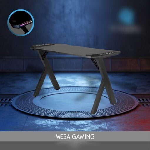 Mesa Gaming Con Luces Led 5 Mesa Gaming Con Luces Led - Imagen 5