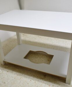 Conjunto Mesa Camilla Rectangular Doble Tapa Sevilla - Imagen 2