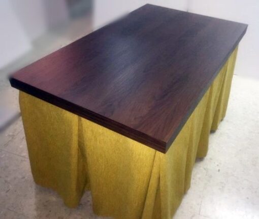 Mesa Camilla Rectangular Doble Tapa - Imagen 3