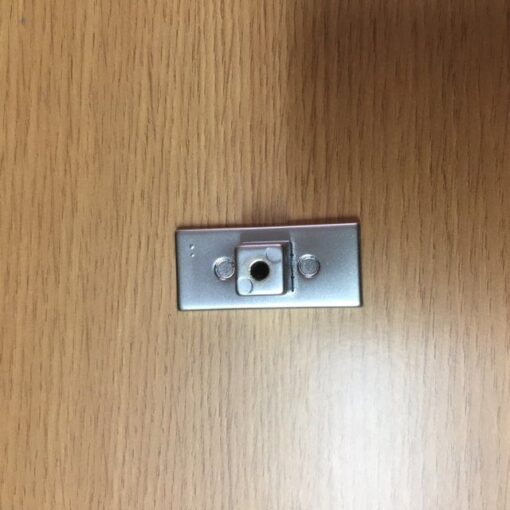 Pomo Rectangular Cromo Mate - Imagen 5