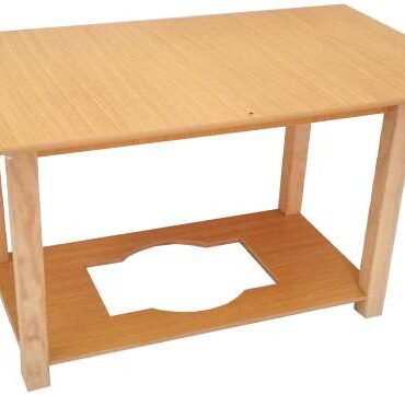 Mesa Camilla Maciza. Pack Mesa Camilla Rectangular Basic