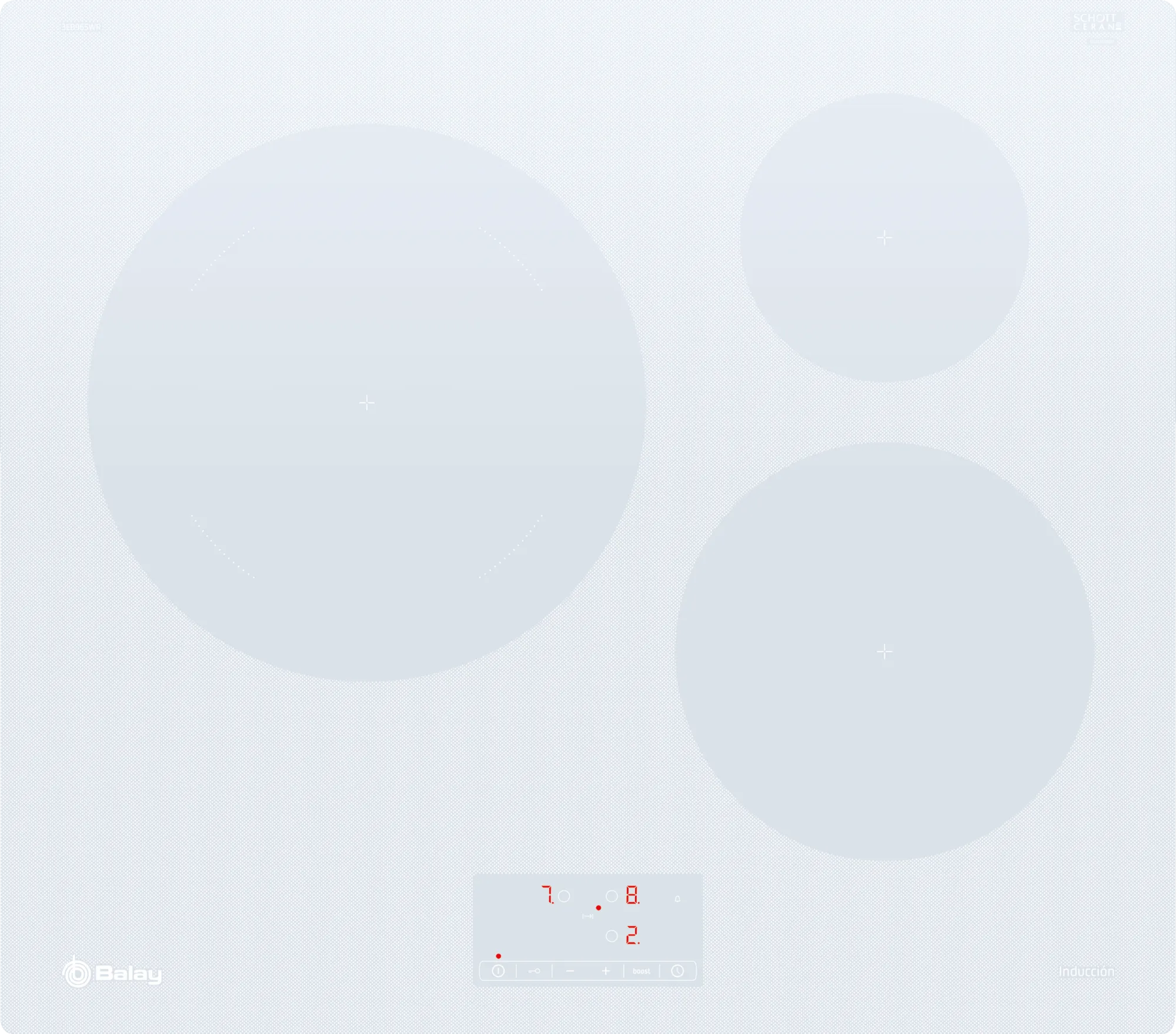 Placa Inducción Balay 3Eb965Wr 1 Placa Inducción Balay 3Eb965Wr