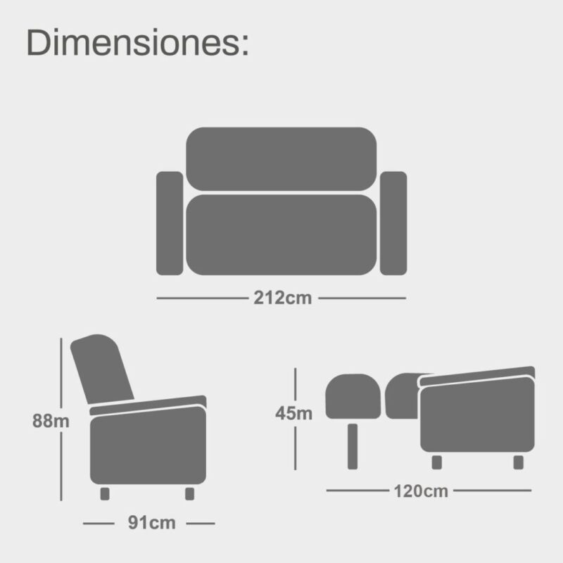 Sofá Cama Clic-Clac Roma - Imagen 2