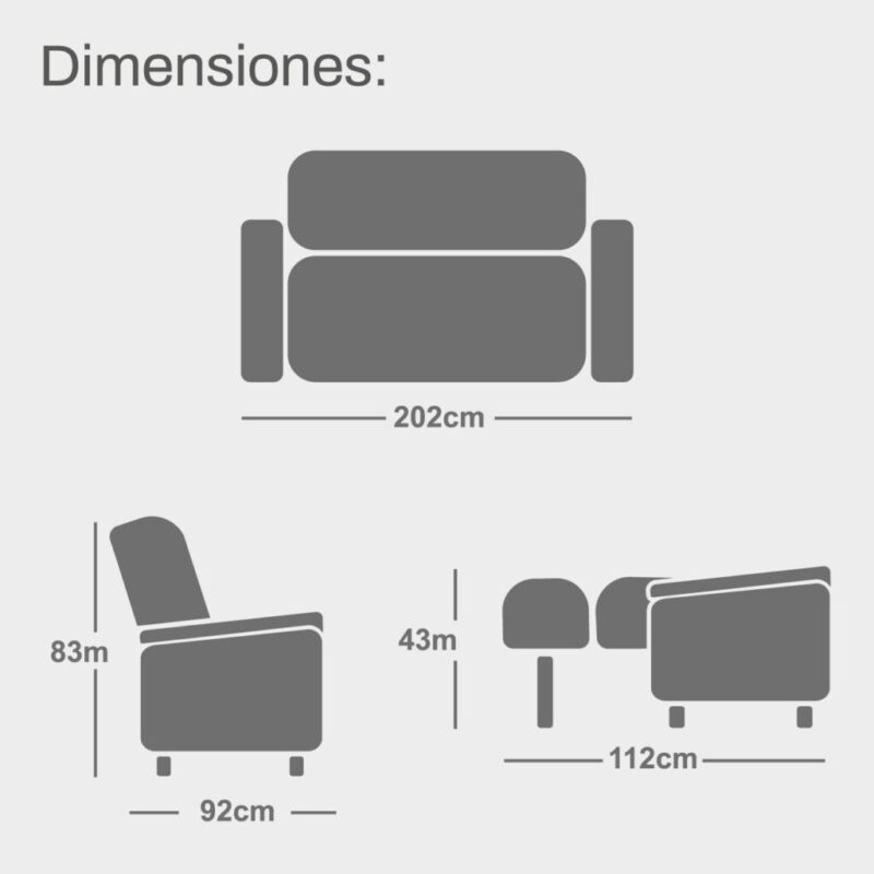 Sofá Cama Clic-Clac Sevilla - Imagen 2