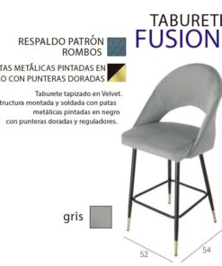 Taburete Tapizado Fusión - Imagen 2