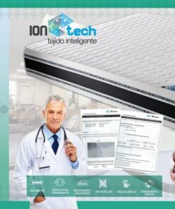 Colchón Ion Tech 28Cm- Tratamiento Ionizado Certificado 4 Colchón Ion Tech 28Cm- Tratamiento Ionizado Certificado - Imagen 2