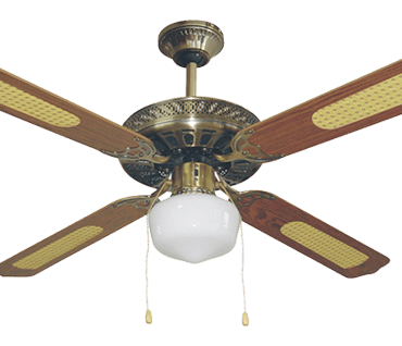 Ventilador de Techo con Luz E27 Bastilipo Cartagena