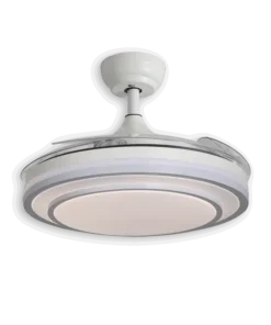 Ventilador De Techo Led 72W Modelo Afrodita Blanco 7 Ventilador De Techo Led 72W Modelo Afrodita Blanco - Imagen 4