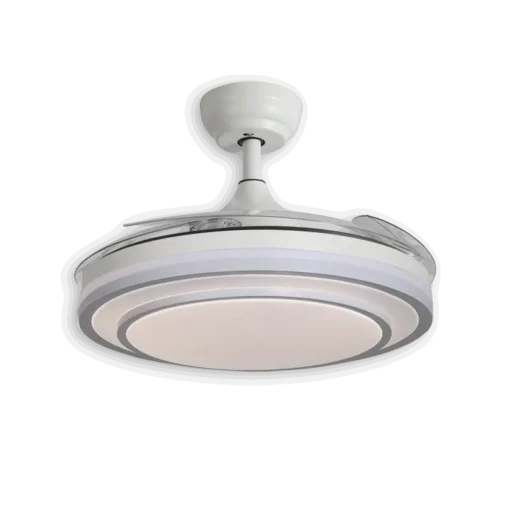 Ventilador De Techo Led 72W Modelo Afrodita Blanco 4 Ventilador De Techo Led 72W Modelo Afrodita Blanco - Imagen 4