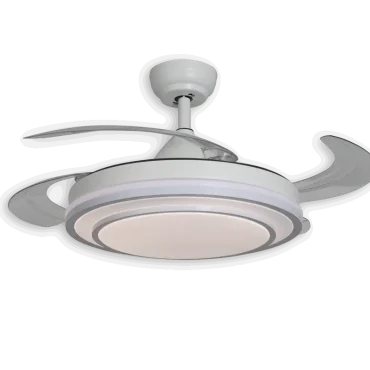 Ventilador de techo LED 72W Modelo Afrodita Blanco