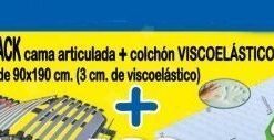 Pack Cama articulada eléctrica+Colchón Visco