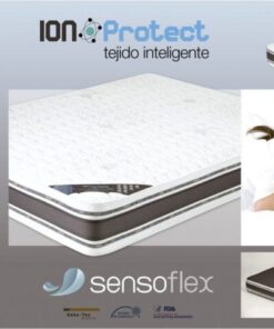 Colchón Ion Tech 28Cm- Tratamiento Ionizado Certificado 5 Colchón Ion Tech Muelles Ensacados