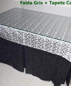 Falda Mesa Camilla Rectangular Modelo Egipto 6 Falda Mesa Camilla Rectangular Modelo Egipto - Imagen 3