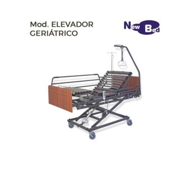 Pack Cama Eléctrica Con Elevador Y Colchón Visco 17 Mod Elevador Geriatrica 3