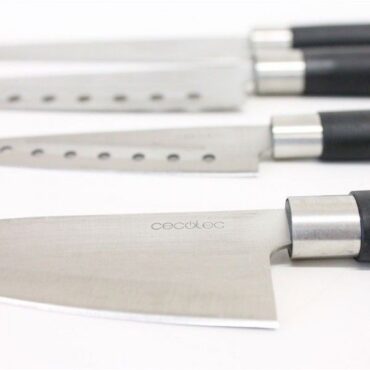 SET DE CUCHILLOS PROFESIONALES SANTOKU